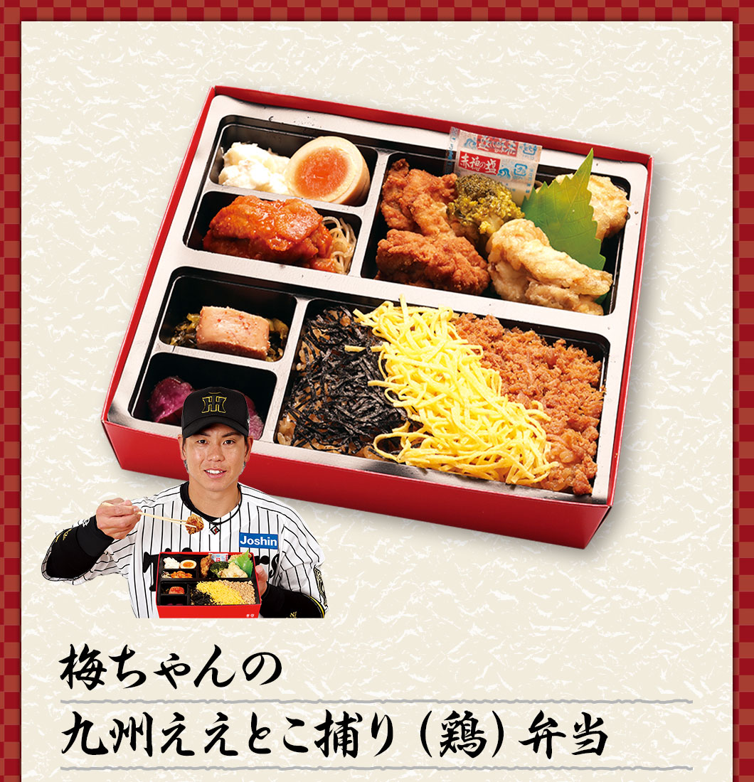 梅ちゃんの九州ええとこ捕り（鶏）弁当 ¥1,500