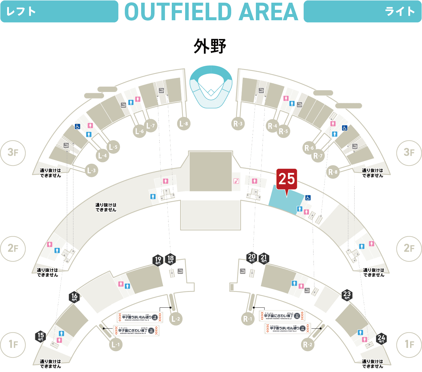 内野・アルプス