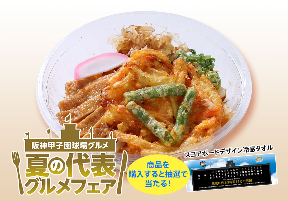 かき揚げ冷やしうどん