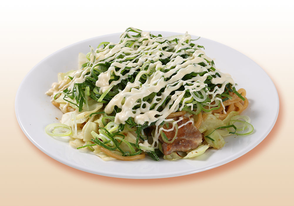 ネギマヨ焼きそば