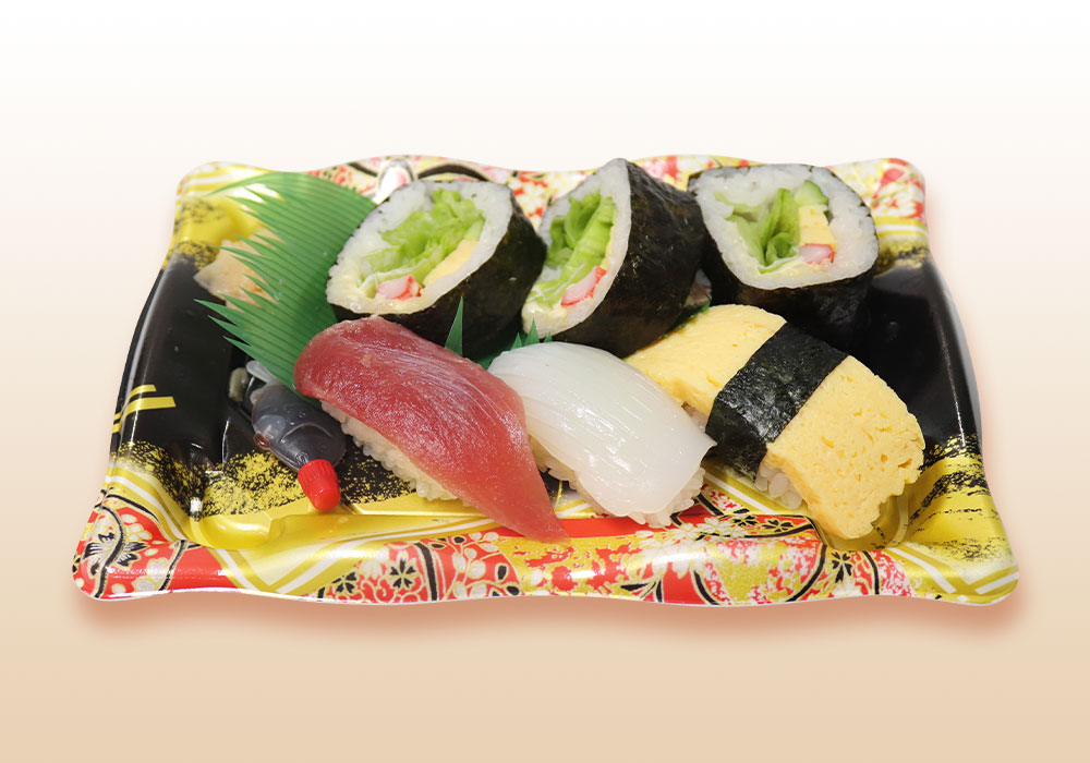 にぎり3種＆サラダ巻