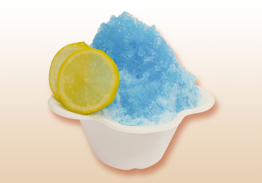 かき氷 爽やかブルーハワイ