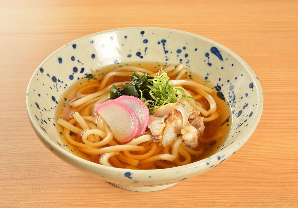 新世界あぶらや自家製かすうどん