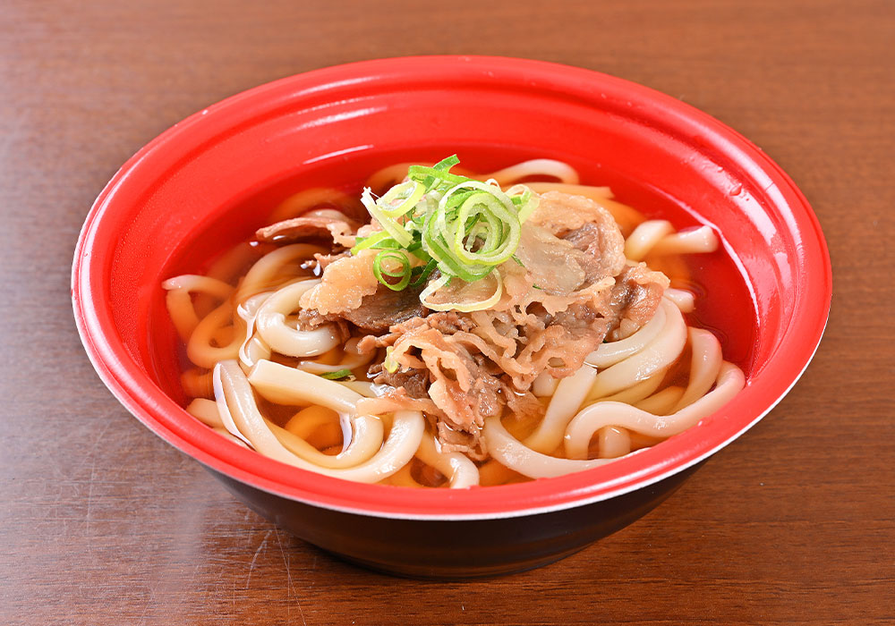 冷やしぶっかけ肉うどん