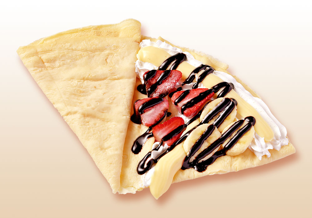 バナナいちごチョコレートホイップ