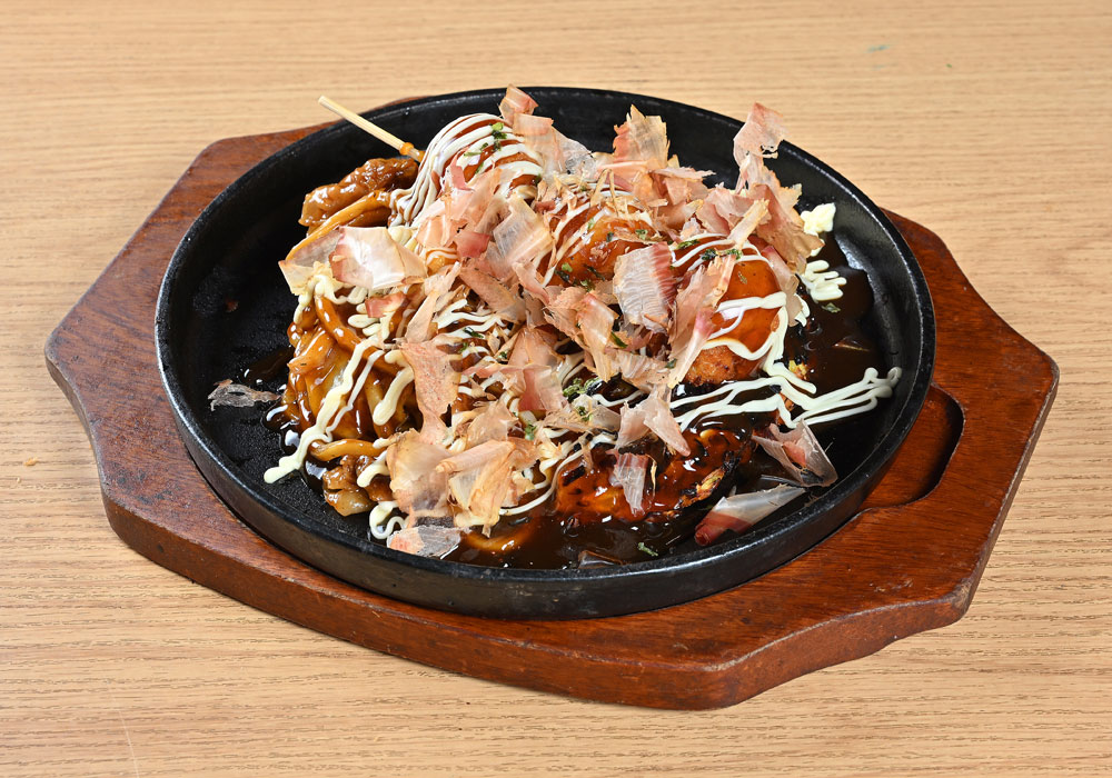 たこのみ焼き&焼きそばデラックス