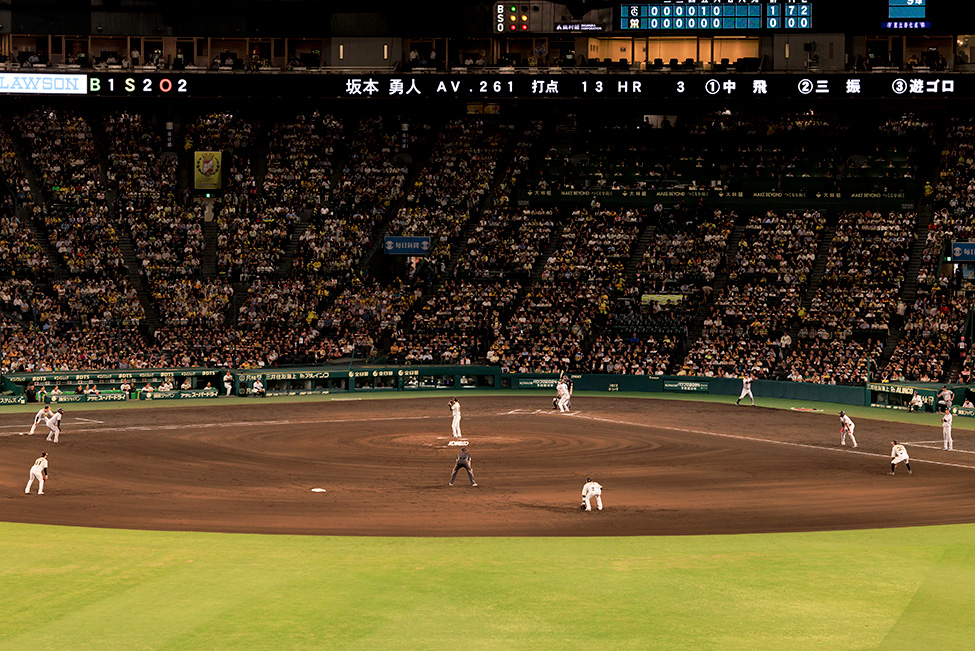 レフト外野指定席からの風景写真06