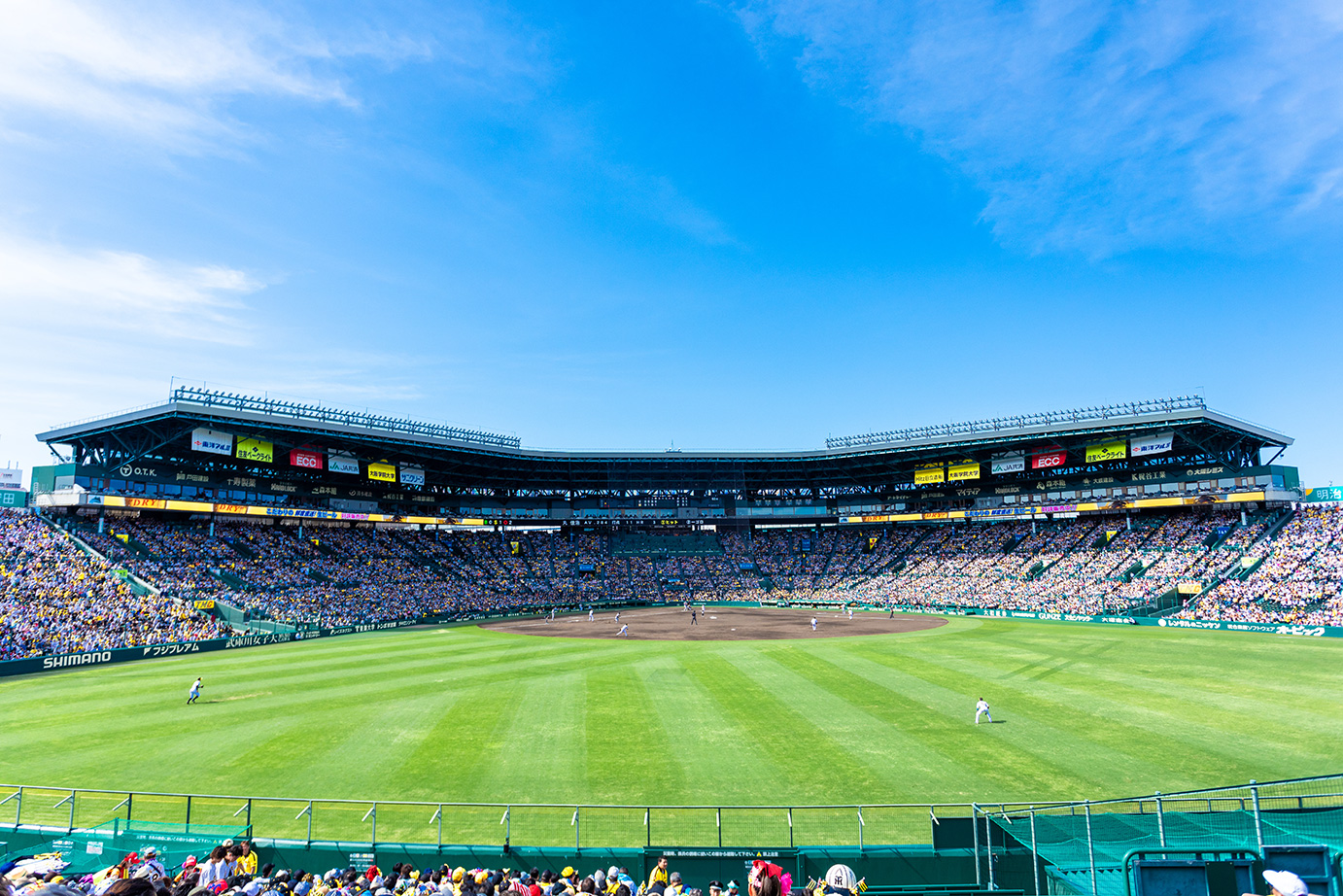 ライト外野指定席からの風景写真02