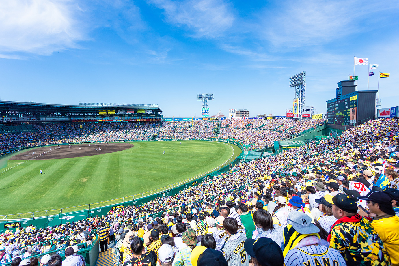 ライト外野指定席からの風景写真12