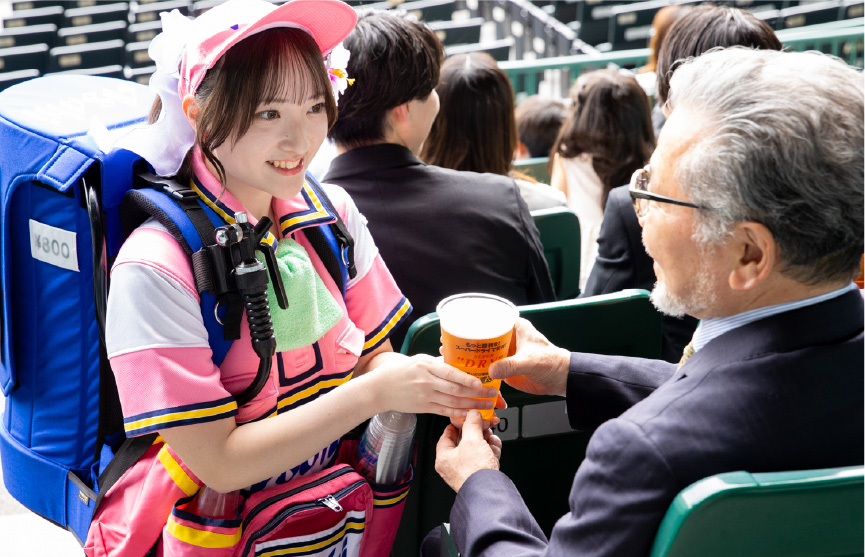 ビール売り子