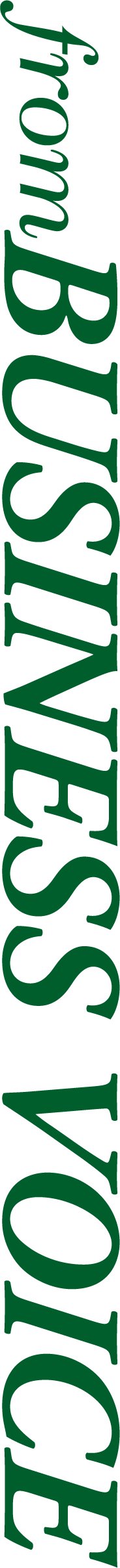 from BUSINESS VOICE