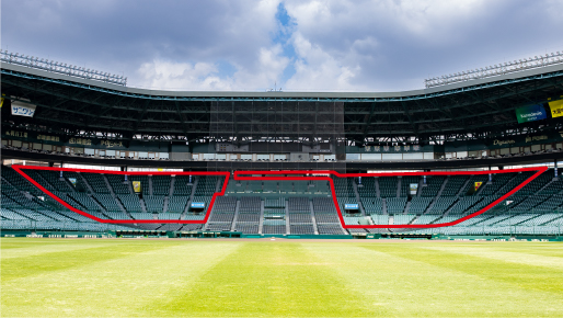 グリーンシートエリア