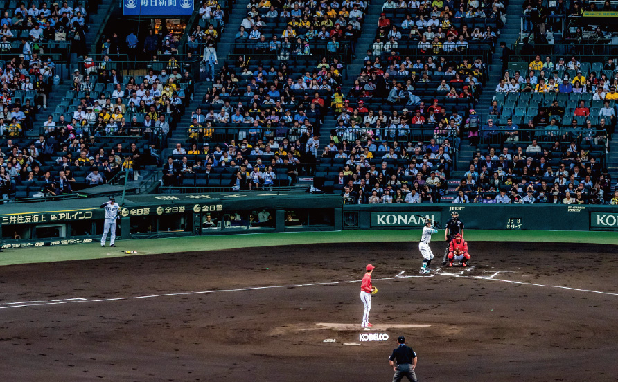 レフト外野指定席からの風景写真04
