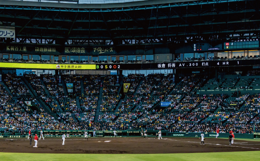 レフト外野指定席からの風景写真07