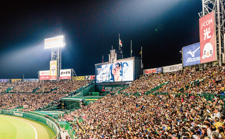 ライト外野指定席からの風景写真03