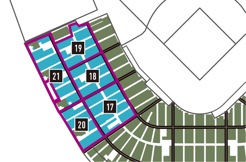 ブリーズシートの座席表
