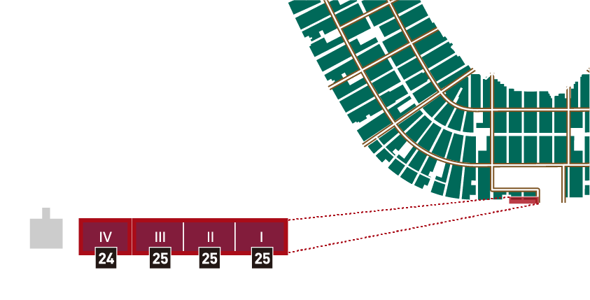 グリーンラグジュアリーの座席表