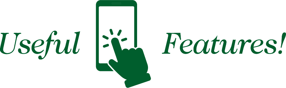 Useful features