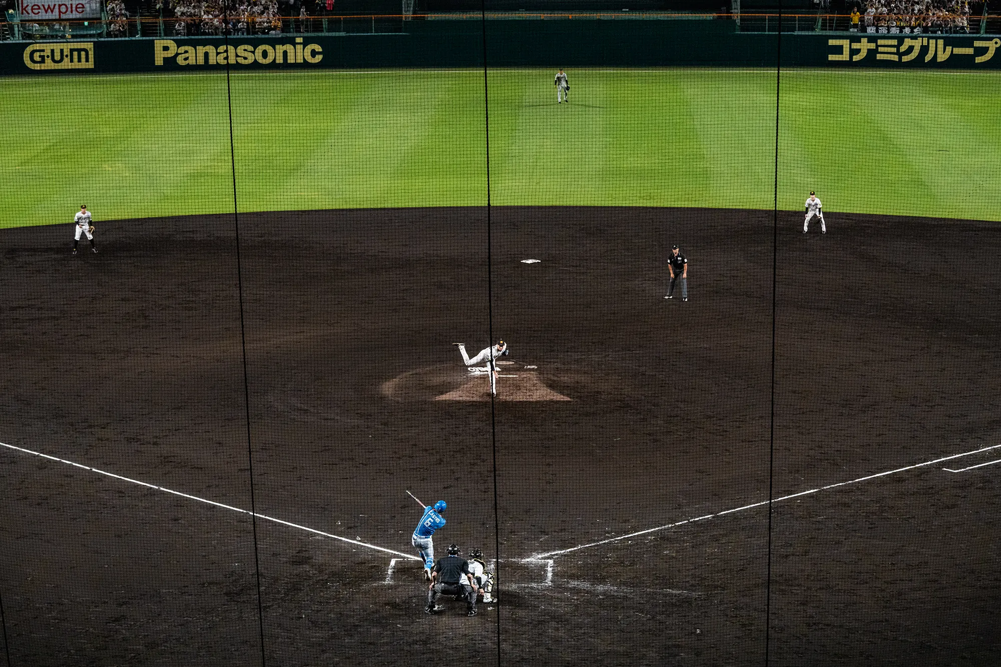 グリーンシートからの風景写真