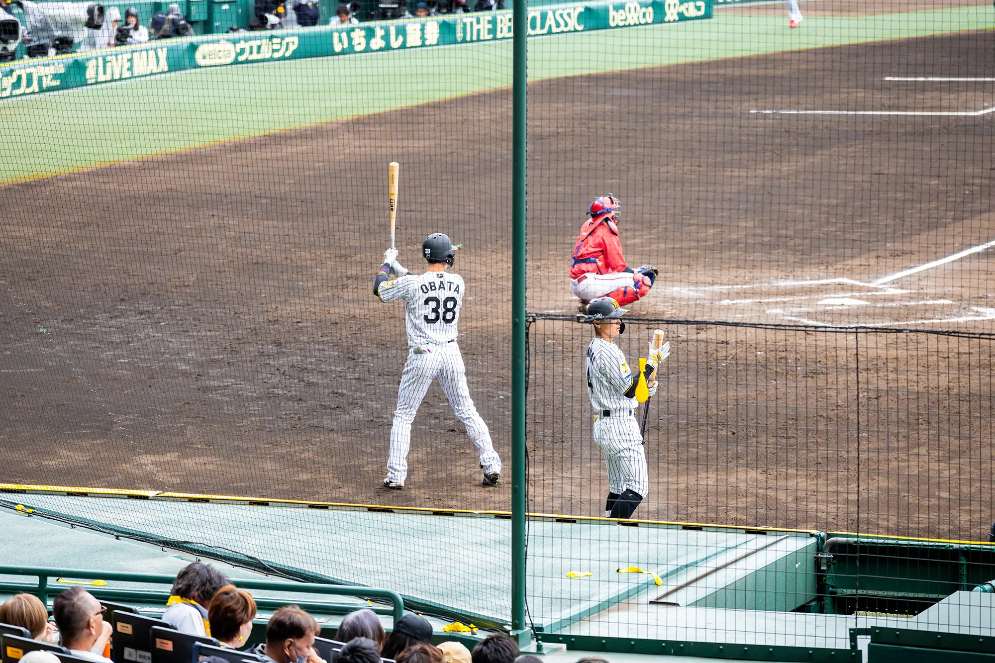 SMBCシート(1塁)からの風景写真
