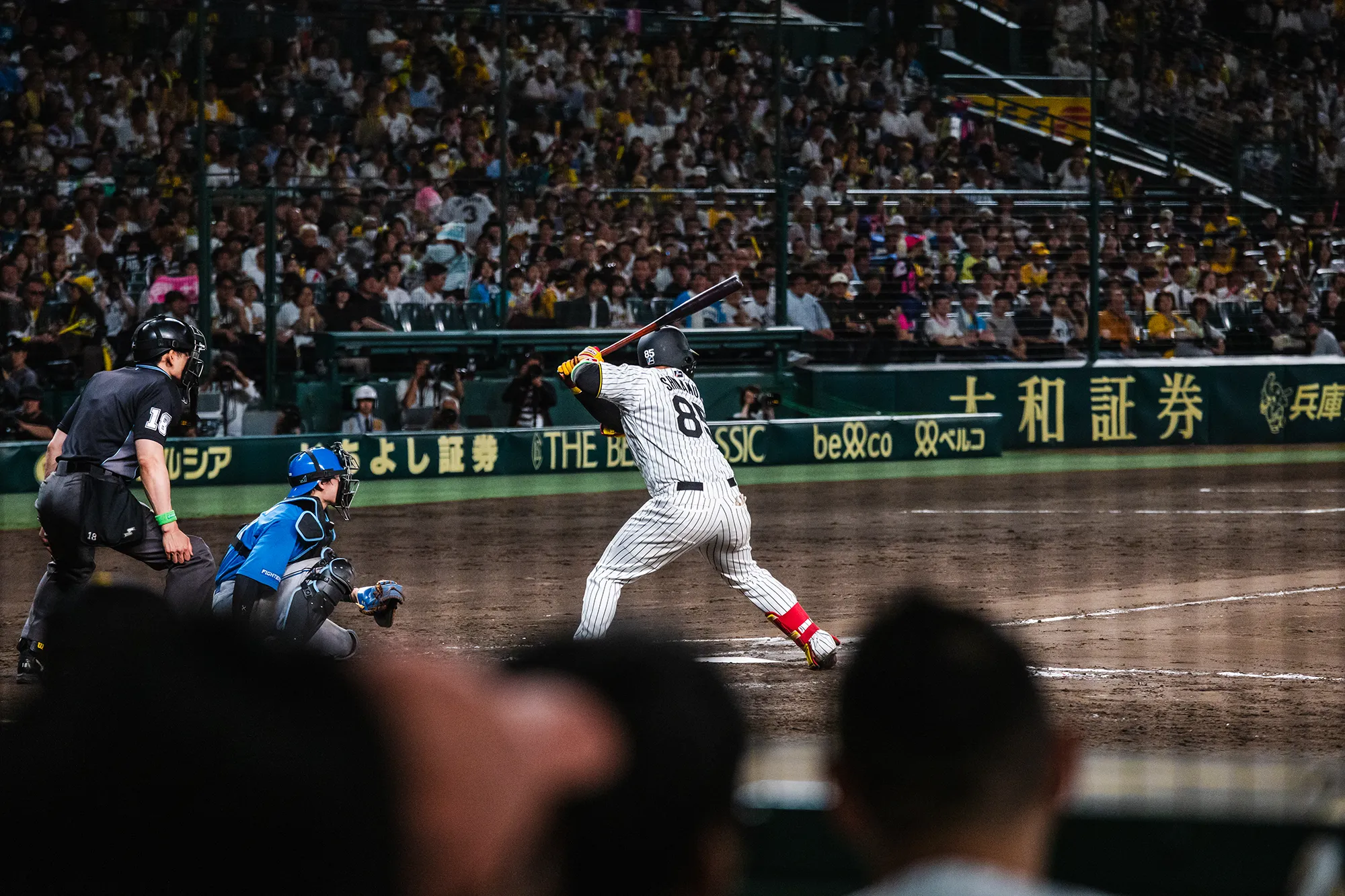 SMBCシート(1塁)からの風景写真