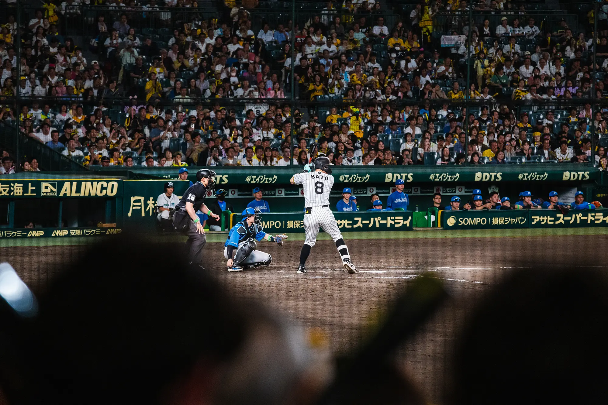SMBCシート(1塁)からの風景写真