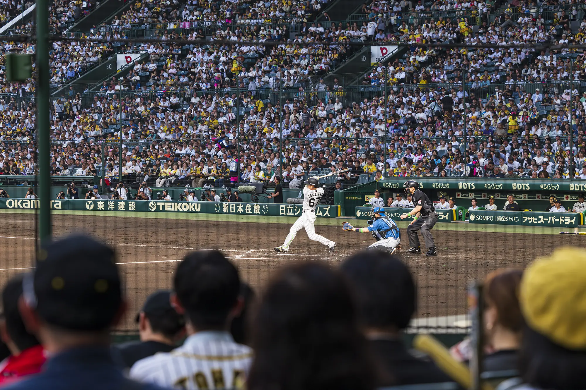 SMBCシート(3塁)からの風景写真