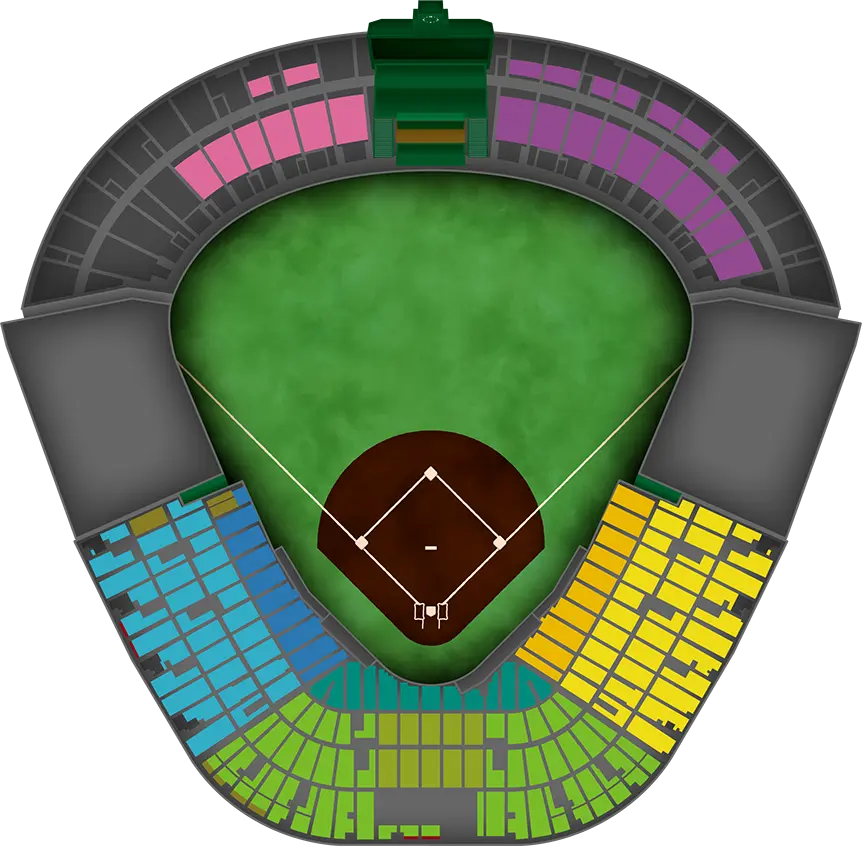甲子園球場シートレイアウト
