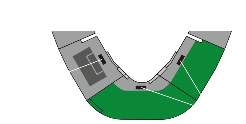 A指定席席図