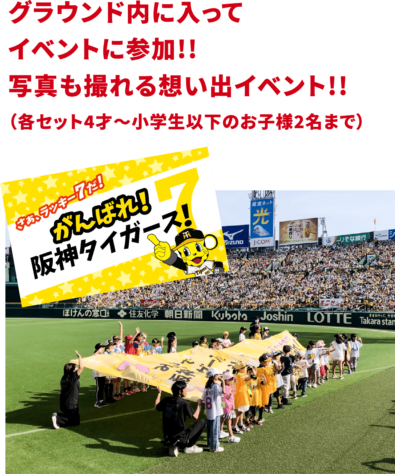 HANSHIN Koshien STADIUM 2024 企画チケットLIMITED | 阪神甲子園球場