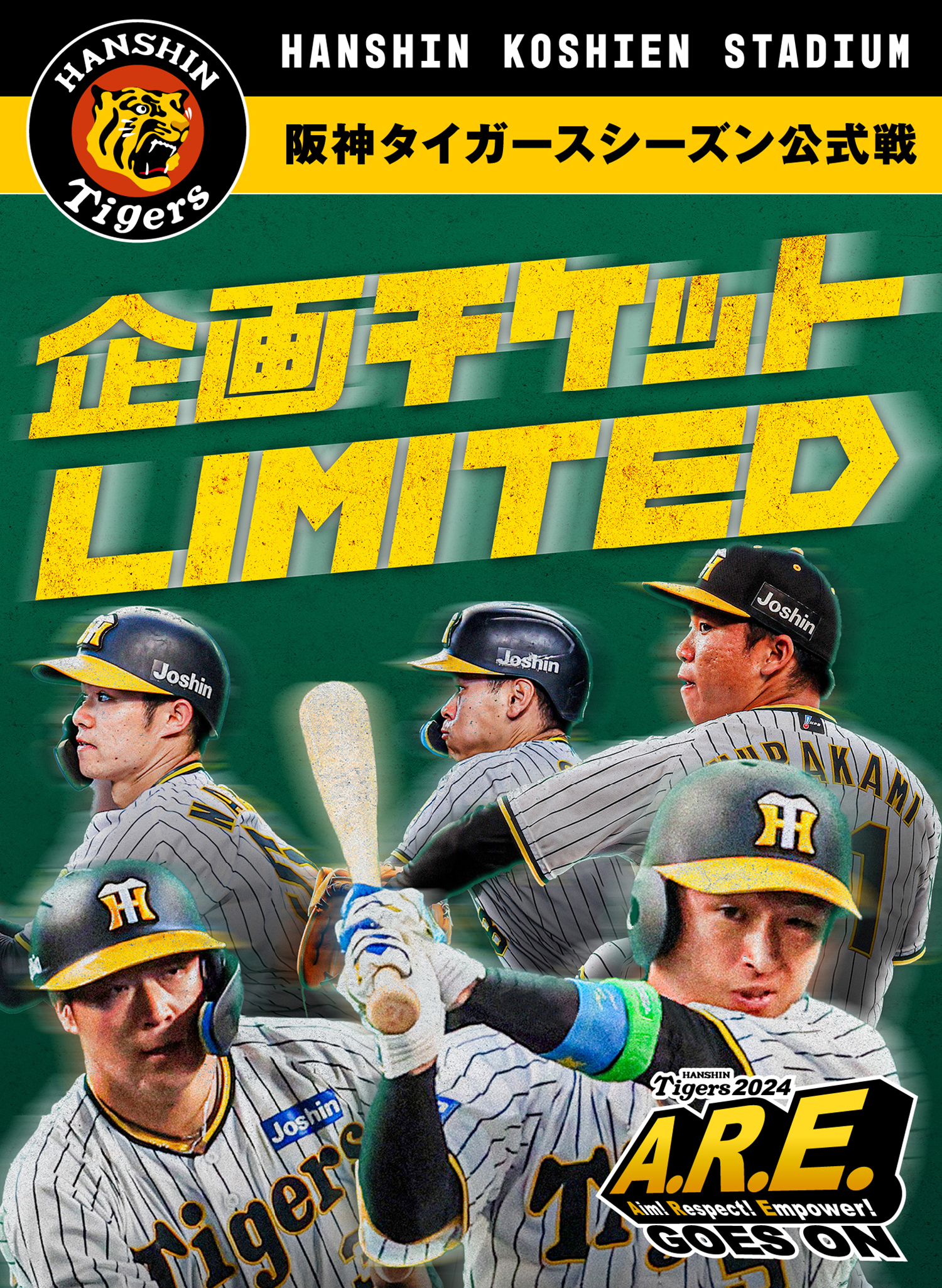 阪神タイガースシーズン公式戦 企画チケットLIMITED